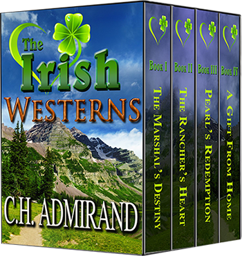 Irish Westerns Boxed Set (3D) by C.H. Admirand