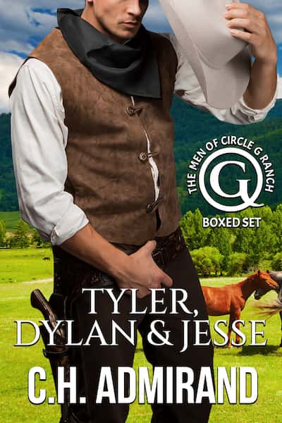 Book cover for The Men of Circle G Ranch Boxed Set by C.H. Admirand